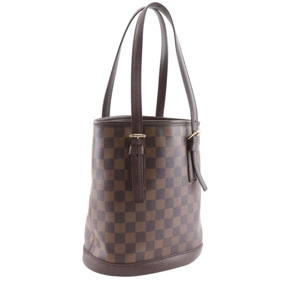 LOUIS VUITTON Brown Damier Canvas Tote Bag - Picture 3 of 16